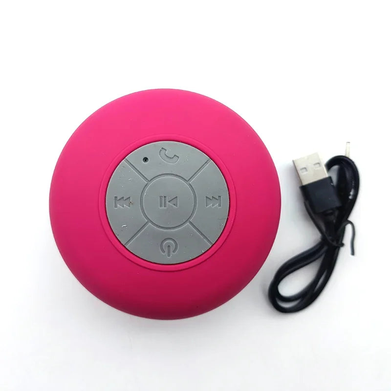 Portable Speaker Wireless Waterproof Shower Speakers for Phone Bluetooth-Compatible Hand Free Car Speaker Loudspeaker