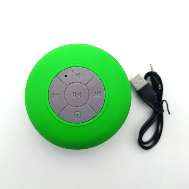 Portable Speaker Wireless Waterproof Shower Speakers for Phone Bluetooth-Compatible Hand Free Car Speaker Loudspeaker